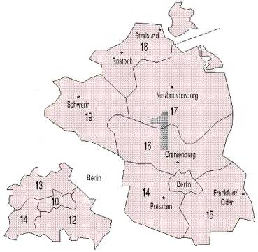 Postleitzahlengebiet 1.