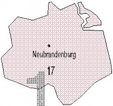 Postleitzahlengebiet 17.