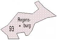 Postleitzahlengebiet 93.